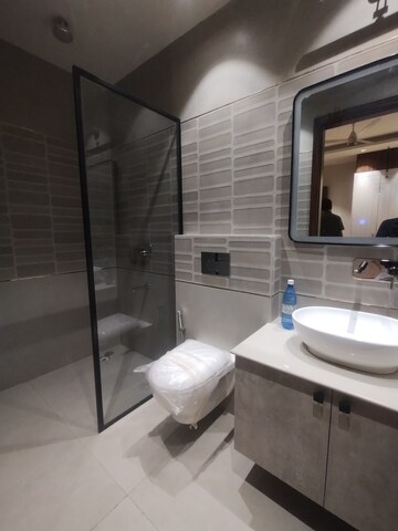 Staircase in 4 BHK Builder Floor at Ansal Sushant Lok I, Sector 43 – for Rent