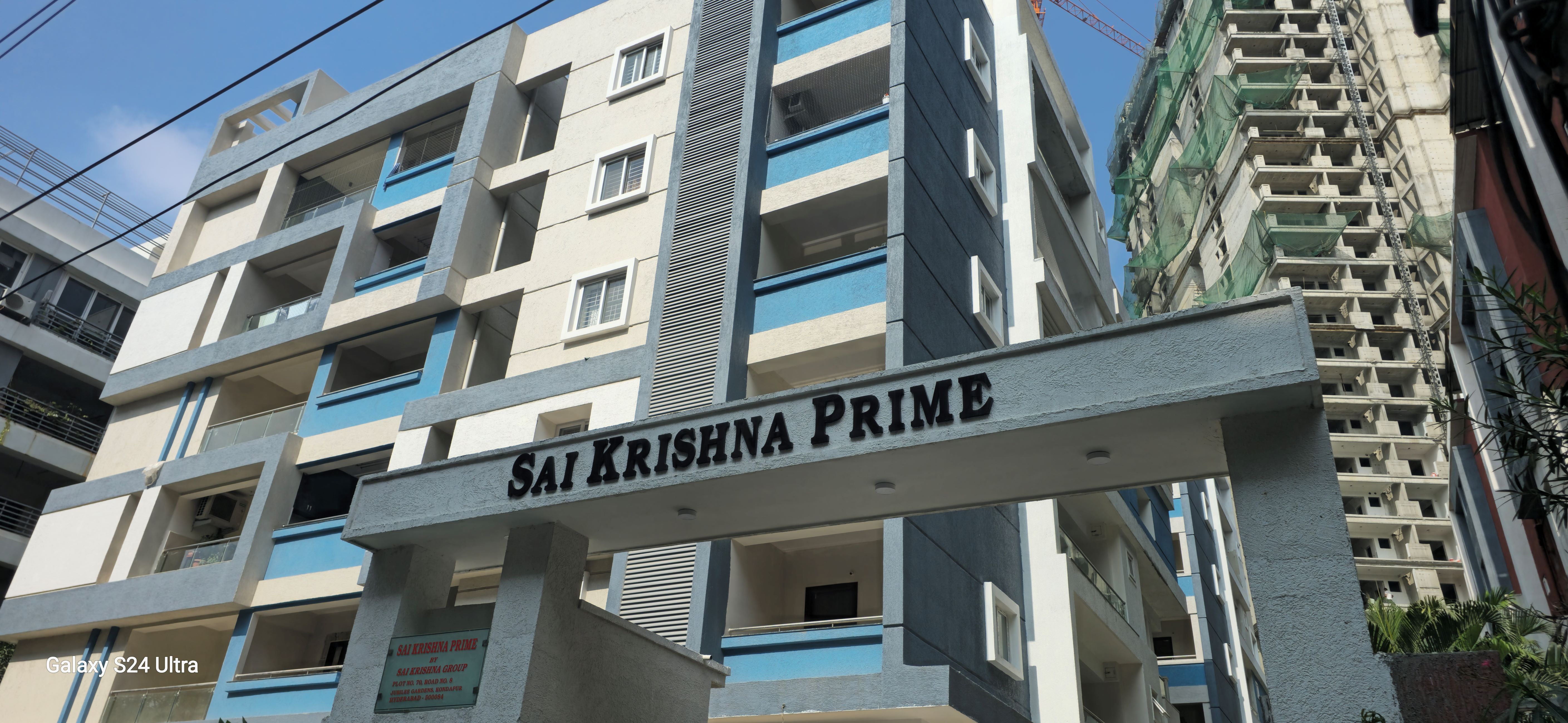 3 BHK + Pooja Room Apartment For Sale in Sri Saikrishna Prime