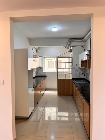Kitchen in 2 BHK Apartment at Mantri Webcity, Hennur – for Rent
