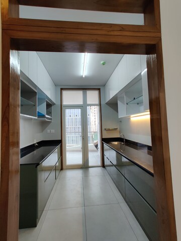 Building Lobby in 2 BHK Apartment at Mantri Lithos, Thanisandra – for Rent