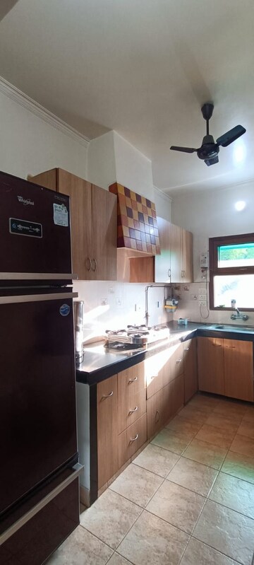 Kitchen in 3 BHK Apartment at Vasant Kunj – for Rent