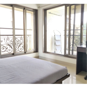 Bedroom in 2 BHK Apartment at Kamala Nav Natraj, Navin Nagar – for Sale