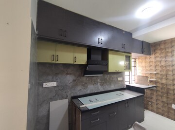 Kitchen in 3 BHK Apartment at Trendsquare Ortus Apartment, Hebbal – for Rent