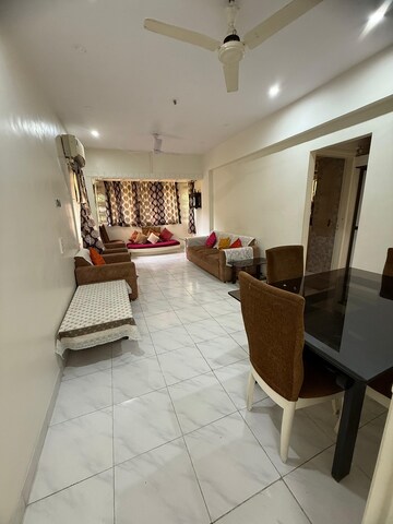 Living Room in 1 BHK Apartment at Khar West – for Rent
