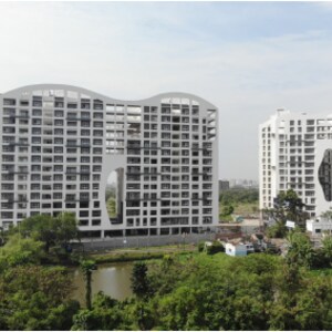 3 BHK Apartment – Exterior View View at Jain Dream One, New Town - for Sale