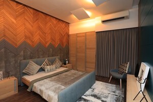 Bedroom in 4 BHK Apartment at Merlin 5th Avenue, Salt Lake City – for Sale