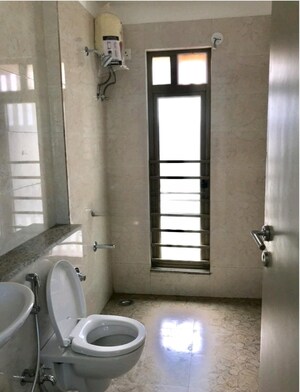 Bathroom in 2 BHK Apartment at Sheth Vasant Oasis, Andheri East – for Rent