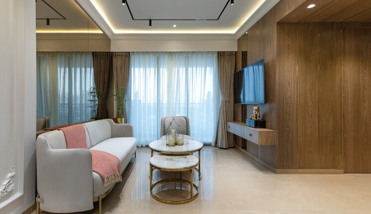 Living Room, tharwani-majestic-towers 3 Bedroom 1142 Sq.Ft. Apartment In Kalyan West Thane 8569684