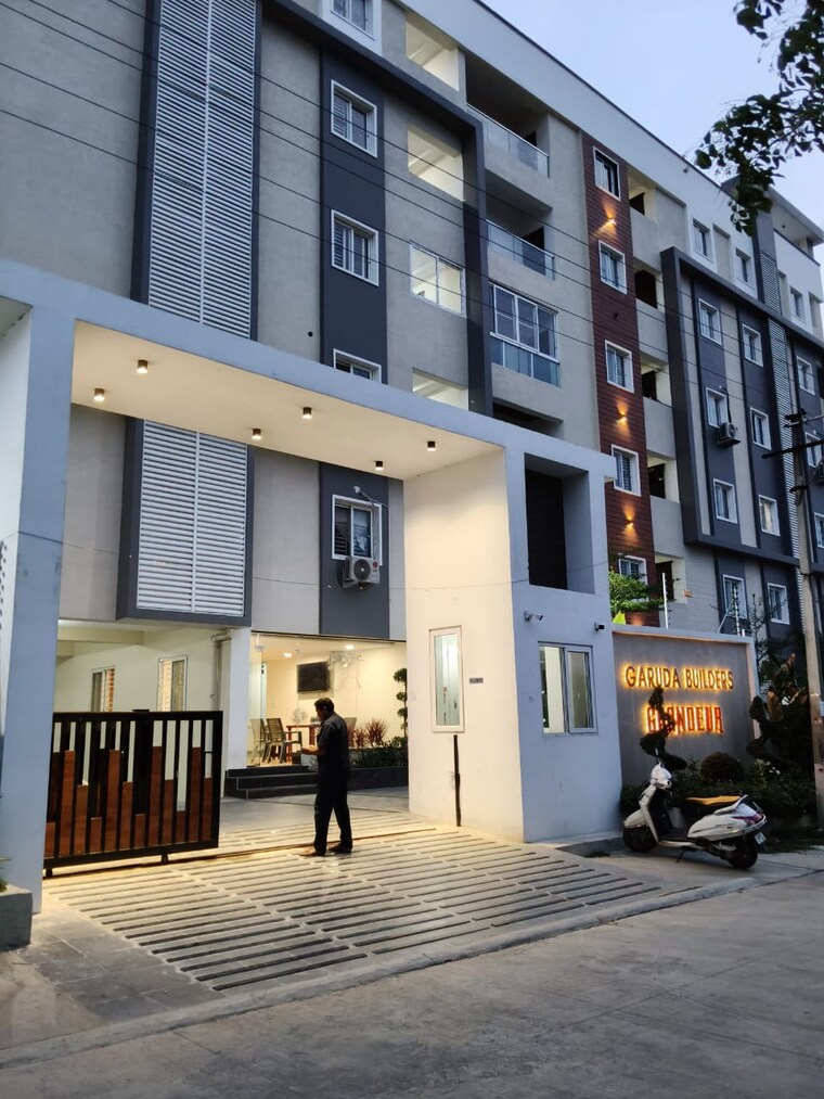 Exterior View, garuda-grandeur 2 Bedroom 1139 Sq.Ft. Apartment In Bowrampet Hyderabad 8569724