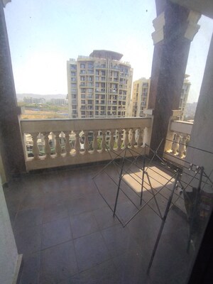 Balcony in 3 BHK Penthouse at Bramhacorp Emerald County, Kondhwa – for Rent