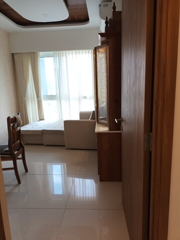 Living Room in 3 BHK Apartment at SNN Clermont, Hebbal – for Rent