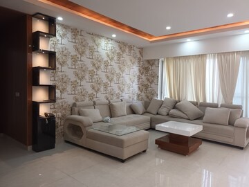 Living Room in 3 BHK Apartment at SNN Clermont, Hebbal – for Rent
