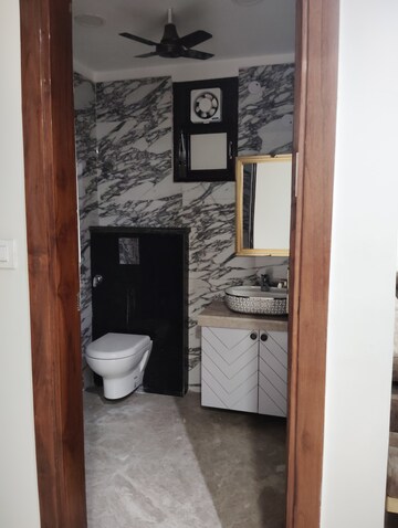 Bathroom in 4 BHK Builder Floor at Karol Bagh – for Rent