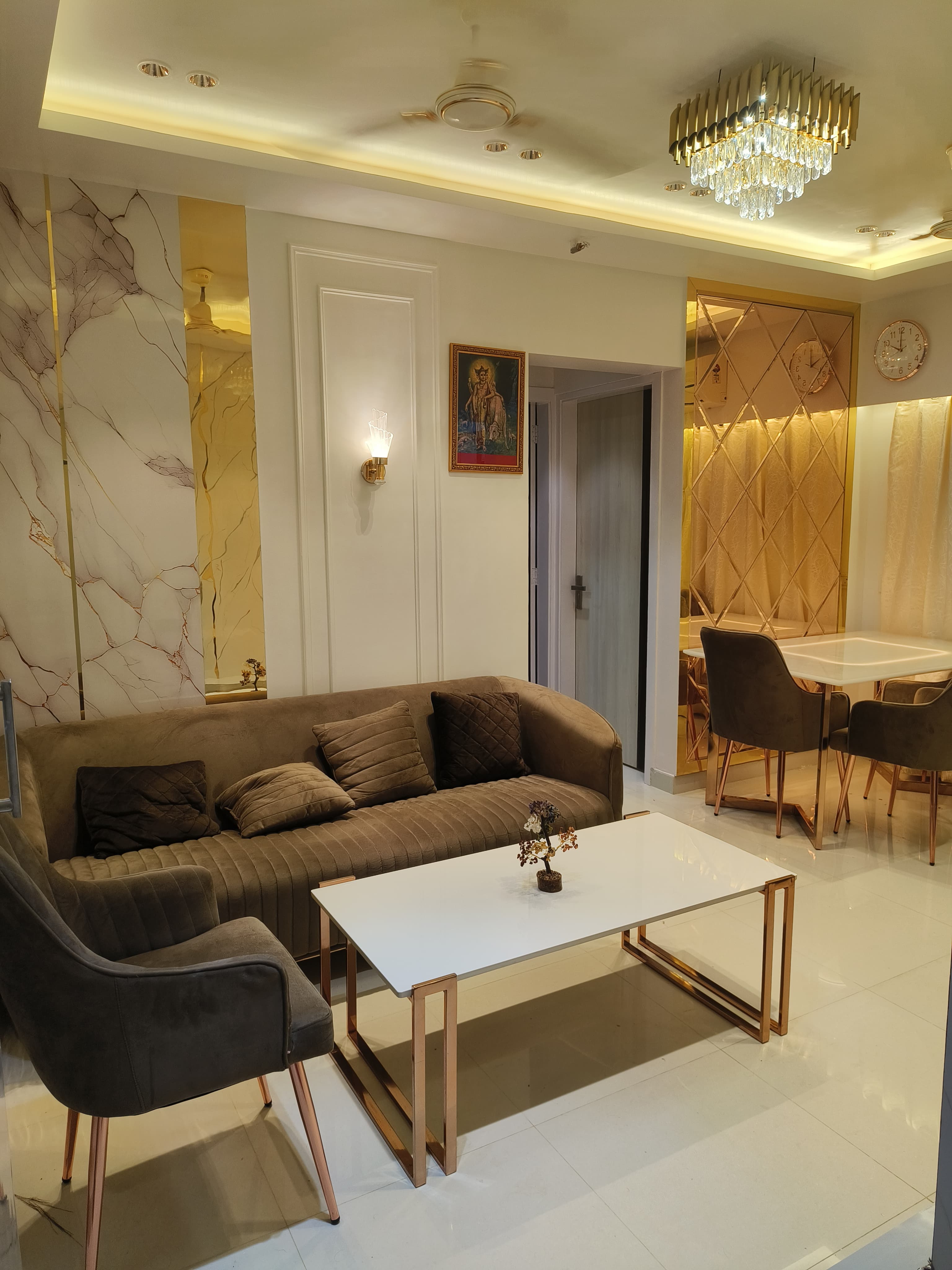 2 BHK + Pooja Room,Extra Room Apartment For Rent in Ashar Metro Towers