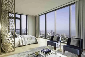Bedroom in 4 BHK Apartment at K Raheja Artesia, Worli – for Sale