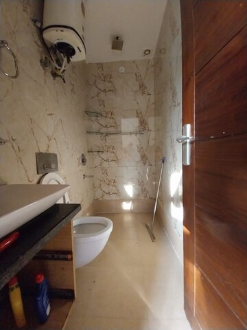 Bathroom in 2 BHK Builder Floor at Harsh Vihar – for Rent
