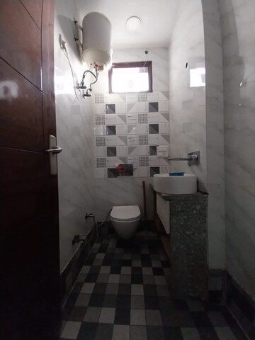 Bathroom in 2 BHK Builder Floor at Harsh Vihar – for Rent