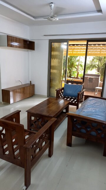 Master Bedroom in 1 BHK Apartment at Raunak Bliss, Ghodbunder Road – for Rent