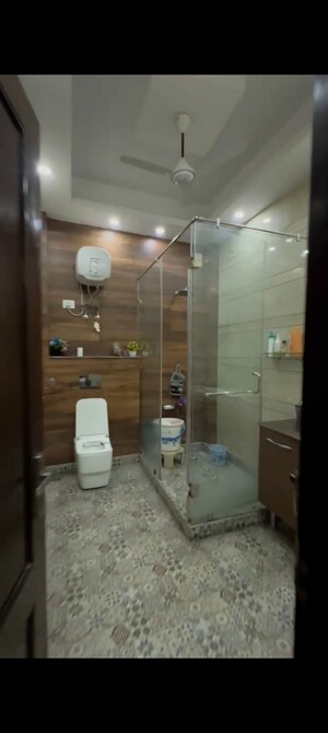 Bathroom in 4 BHK Builder Floor at Chander Nagar – for Sale