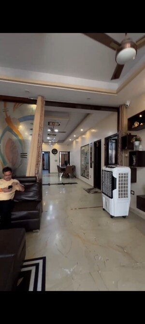 Living Room in 4 BHK Builder Floor at Chander Nagar – for Sale