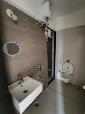 Bathroom in 2 BHK Apartment at Ashar Metro Towers, Vartak Nagar – for Rent