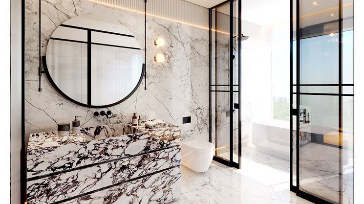 Attached Bathroom, tribeca-yoo-one 3 Bedroom 1936 Sq.Ft. Apartment In Nibm Pune 8569868