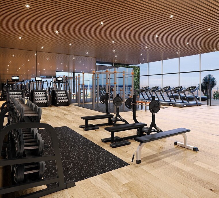 Gym, tribeca-yoo-one 3 Bedroom 1936 Sq.Ft. Apartment In Nibm Pune 8569868