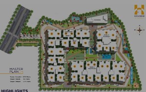 Master Plan in 2 BHK Apartment at Vaishnavi Houdini, Bandlaguda Jagir – for Sale