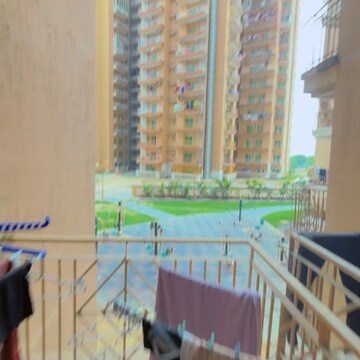 Balcony in 2 BHK Apartment at Migsun Twiinz, Eta Ii Greater Noida – for Rent