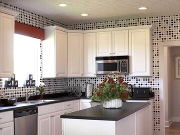 Kitchen in 4 BHK Apartment at K Raheja Artesia, Worli – for Sale
