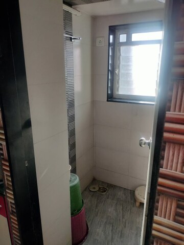 Bathroom in 1 BHK Apartment at Sahyadri Apartment Malad, Malad East – for Rent