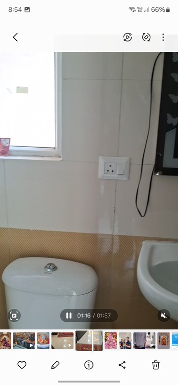 Bathroom in 2 BHK Apartment at Windsor Paradise 2, Raj Nagar Extension – for Sale