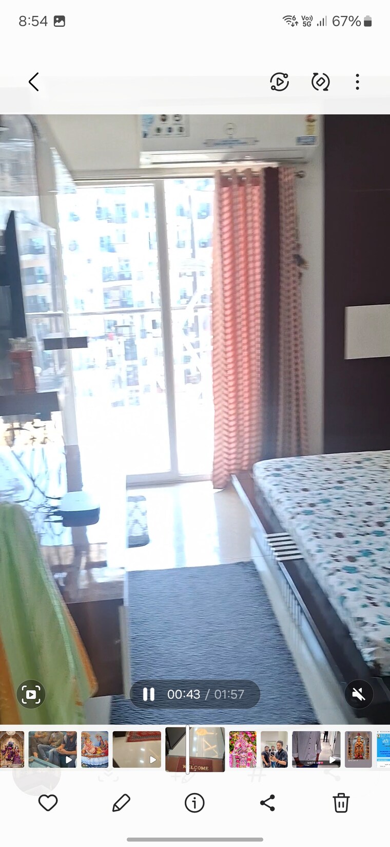 Balcony, windsor-paradise-2 2 Bedroom 995 Sq.Ft. Apartment In Raj Nagar Extension Ghaziabad 8569932