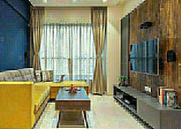 Living Room in 2.5 BHK Apartment at Oberoi Realty Woods, Goregaon East – for Rent