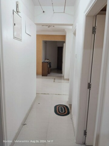 Building Lobby in 2.5 BHK Apartment at Oberoi Realty Woods, Goregaon East – for Rent