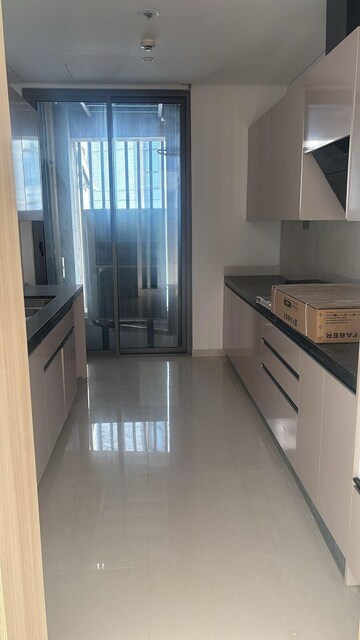 Kitchen in 4 BHK Apartment at Rustomjee Crown, Prabhadevi – for Sale