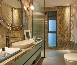 Bathroom in 3.5 BHK Apartment at Tribeca Yoo One, Nibm – for Sale