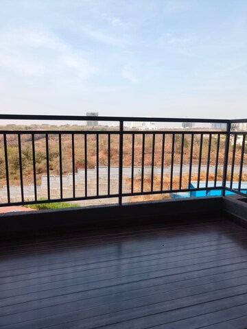Balcony in 2 BHK Apartment at Kumar Princetown, Undri – for Rent