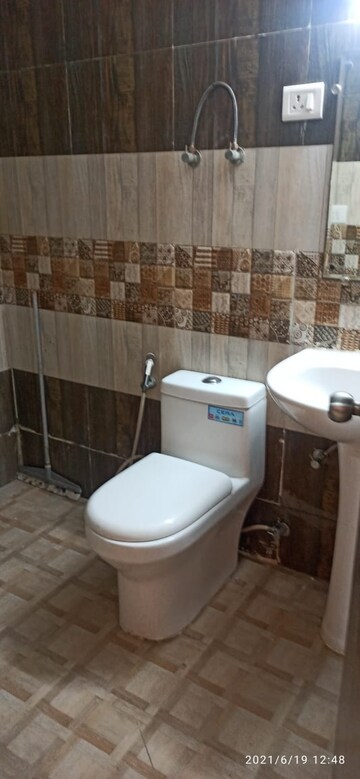 Attached Bathroom in 2 BHK Builder Floor at Nilay Square, Alpha Ii Greater Noida – for Rent