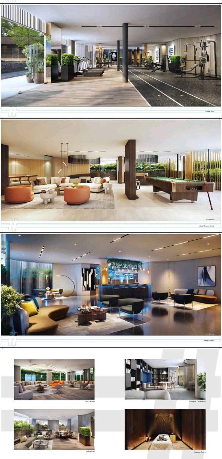 Gym, new town action area 1 3 Bedroom 1815 Sq.Ft. Builder Floor In New Town Action Area 1 Kolkata 8570017