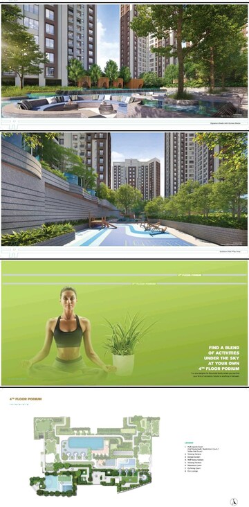 Balcony in 3 BHK Builder Floor at New Town Action Area 1 – for Sale