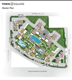 Master Plan in 3 BHK Builder Floor at New Town Action Area 1 – for Sale