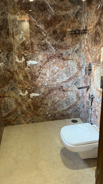 Bathroom in 2 BHK Builder Floor at Lajpat Nagar I – for Rent
