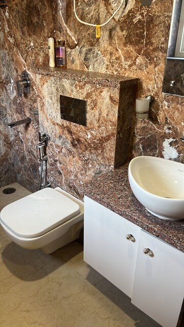 Bathroom in 2 BHK Builder Floor at Lajpat Nagar I – for Rent