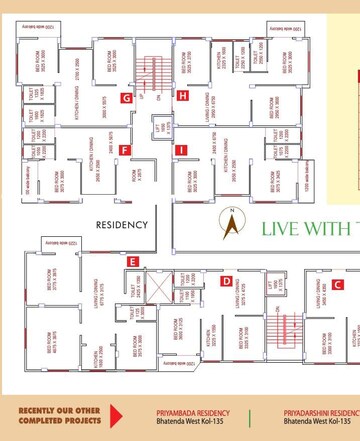 3 BHK Builder Floor For Sale in Rajarhat Road