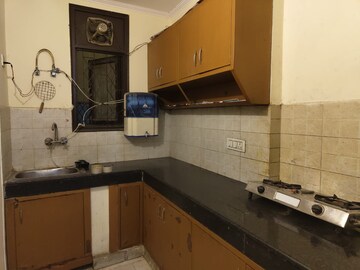Kitchen in 1 BHK Builder Floor at Kishangarh – for Rent