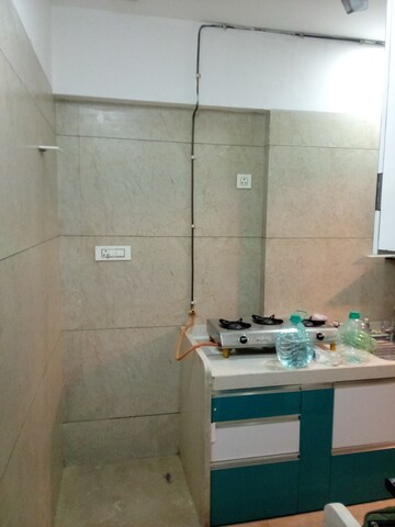 Bathroom in 1 BHK Apartment at Laxmi Callista, Goregaon West – for Rent