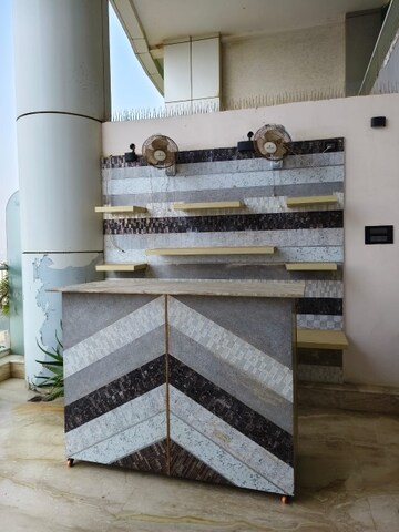 Staircase in 3 BHK Apartment at Enpar Lotus 101 Worli Residences, Lower Parel – for Rent