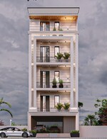 3 BHK + Pooja Room 160 Sq.Yd. Builder Floor in Eldeco Palm Drive 
