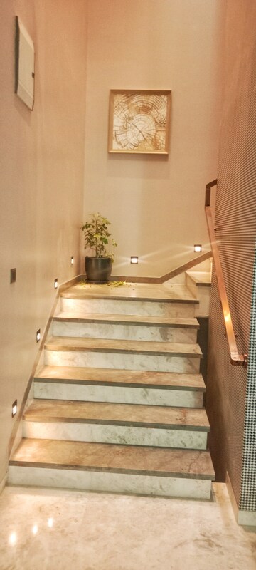 Staircase in 5 BHK Independent House at Vaishali Nagar – for Sale